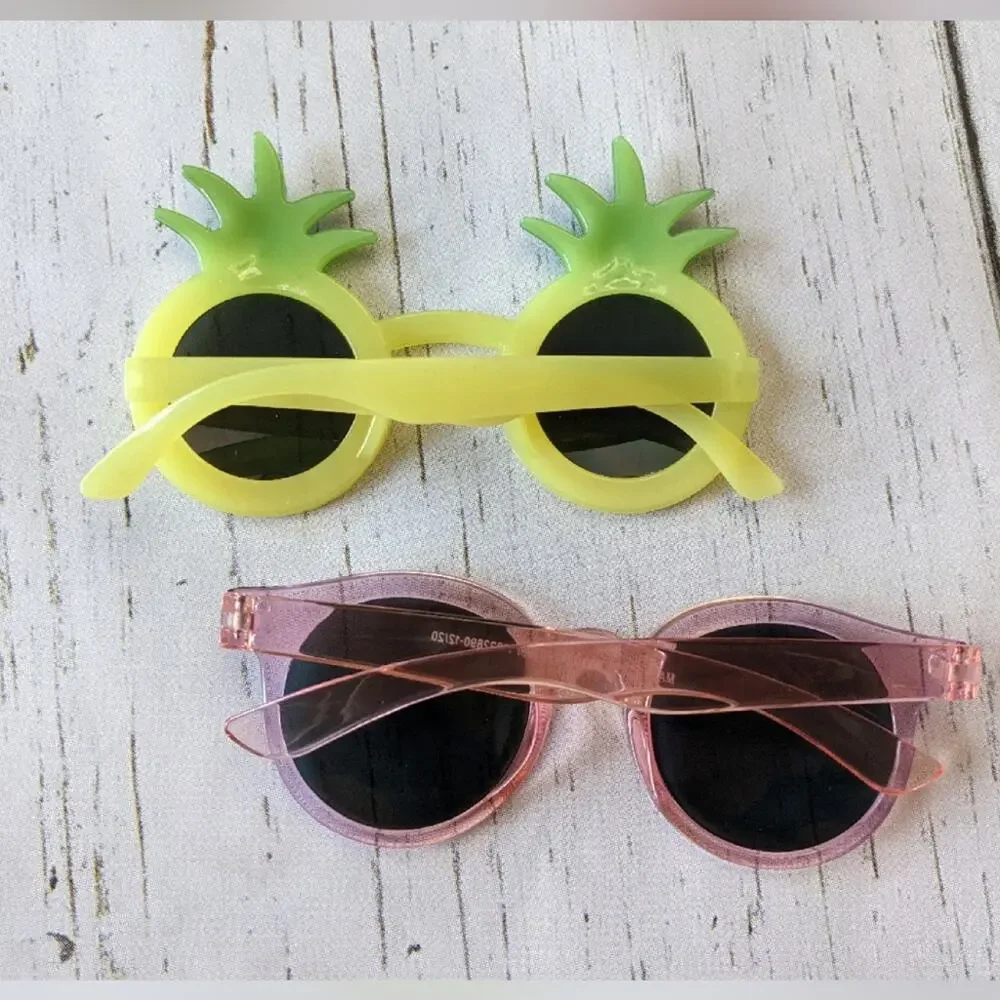 2 pairs of girls sunglasses, new sz 3+ New